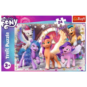 PUZZLE TREFL 24 MAXI MY LITTLE PONY - BUCURIA PONEILOR - imagine 2