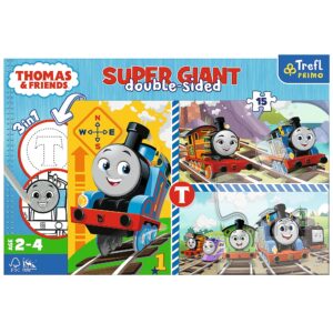 PUZZLE TREFL PRIMO SUPER GIANT 15 THOMAS - imagine 3