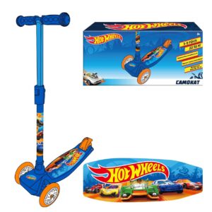 TROTINETA CU 3 ROTI HOT WHEELS - imagine 3