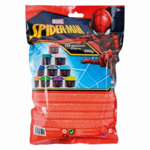 SET 10 BORCANASE DE PLASTILINA SPIDERMAN IN PUNGA DE PLASTIC - imagine 3