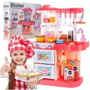 SET BUCATARIE MALPLAY CU LUMINI SUNETE SI ACCESORII - imagine 3