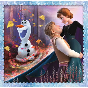 PUZZLE TREFL 3IN1 FROZEN2 REGATUL DE GHEATA - imagine 3