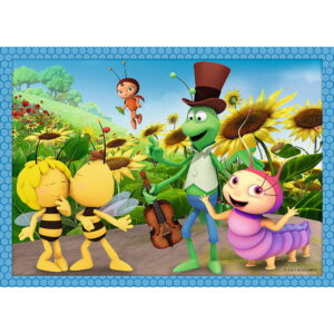 PUZZLE TREFL 4IN1 AVENTURILE ALBINUTEI MAYA - imagine 3