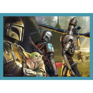 PUZZLE 4IN1 MANDALORIAN SI LUMEA LUI - imagine 3