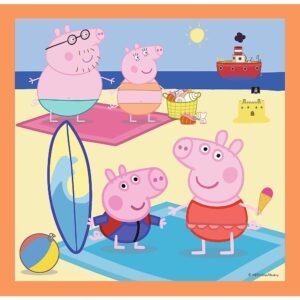 PUZZLE TREFL 3IN1 INVENTIVA PEPPA PIG - imagine 3