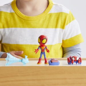 SPIDEY PRIETENII EXTRAORDINARI SET FIGURINA SPIDEY 10CM SI ACCESORII - imagine 3