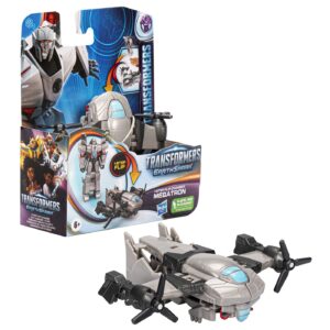 TRANSFORMERS 7 EARTHSPARK FIGURINA TRANSFORMABILA MEGA TRON 6CM - imagine 3