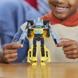 TRANSFORMERS EARTHSPARK SET 2 FIGURINE BUMBLEBEE SI MO MALTO - imagine 3