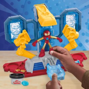 PLAY DOH IRON MAN LABORATORUL DE ARMURA - imagine 3