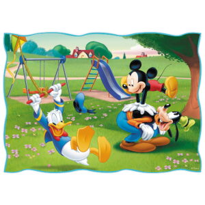 PUZZLE TREFL 4IN1 MICKEY MOUSE ZIUA DEOSEBITA - imagine 3