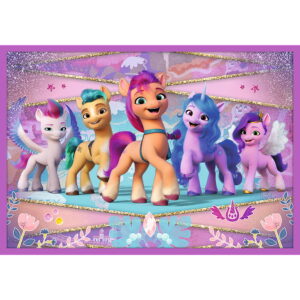 PUZZLE TREFL 10IN1 MY LITTLE PONY -  PONEII STRALUCITORI - imagine 3