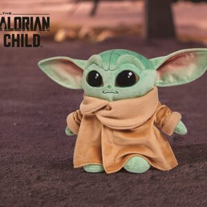 BABY YODA DIN PLUS MANDALORIAN THE CHILD 25CM - imagine 3