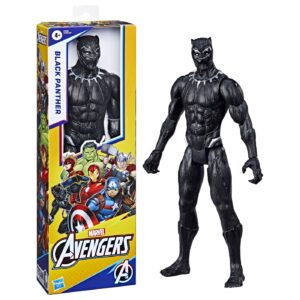 AVENGERS TITAN EROI DE FILM FIGURINA BLACK PANTHER 29CM - imagine 4