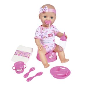 NEW BORN BABY SET BEBELUS ROZ - imagine 4