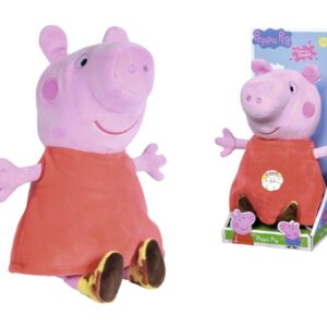 PEPPA PIG JUCARIE DE PLUS PEPPA CU SUNETE 22CM - imagine 4