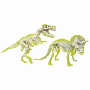 DESCOPERA DINOZAURUL T-REX & TRICERAPTOR FLUO STIINTA SI JOACA - imagine 4