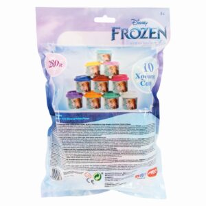 10 BORCANASE DE PLASTILINA FROZEN IN PUNGA DE PLASTIC - imagine 4