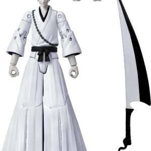 BANDAI FIGURINA ANIME HEROES  BLEACH WHITE KUROSAKI ICHIGO   16.5CM - imagine 4