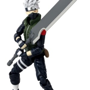 BANDAI FIGURINA  NARUTO SHIPPUDEN HATAKE KAKASHI FOURTH GREAT NINJA WAR   16.5CM - imagine 4