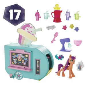 MY LITTLE PONY RULOTA DE SMOOTHIE A LUI SUNNY STARSCOUT - imagine 4