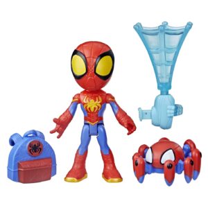 SPIDEY PRIETENII EXTRAORDINARI SET FIGURINA SPIDEY 10CM SI ACCESORII - imagine 4