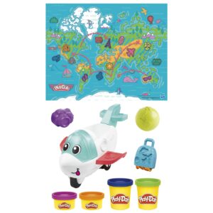 PLAY-DOH STARTERS CALATORESTE CU AVIONUL - imagine 4