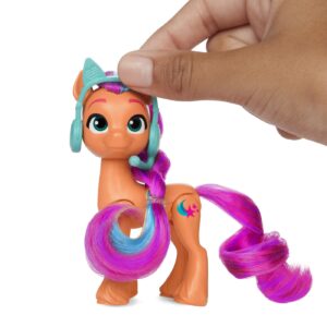 MY LITTLE PONY SUNNY STARSCOUT PE SCOOTER SET FIGURINA SI 4 ACCESORII - imagine 4