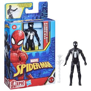 SPIDERMAN EPIC HERO FIGURINA COSTUM SYMBIOTE SPIDER MAN 10CM - imagine 4