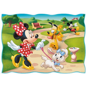 PUZZLE TREFL 4IN1 MICKEY MOUSE ZIUA DEOSEBITA - imagine 4