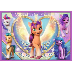 PUZZLE TREFL 10IN1 MY LITTLE PONY -  PONEII STRALUCITORI - imagine 4