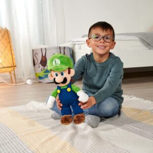 SUPER MARIO PLUS LUIGI 30CM - imagine 4