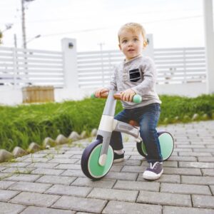 HAPE BICICLETA DE ECHILIBRU VERDE CU 3 ROTI - imagine 4
