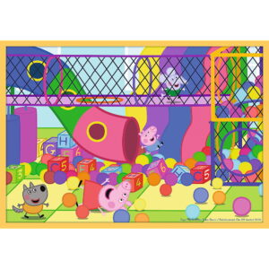 PUZZLE TREFL 10IN1 INTALNESTE-O PE PEPPA PIG - imagine 5