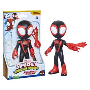 SPIDEY PRIETENII EXTRAORDINARI FIGURINA MILES MORALES SPIDER MAN SUPRADIMENSIONATA 22.8CM - imagine 5