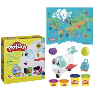 PLAY-DOH STARTERS CALATORESTE CU AVIONUL - imagine 5