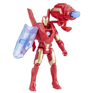 AVANGERS EPIC HERO BATTLE GEAR FIGURINA IRON MAN 10CM - imagine 5