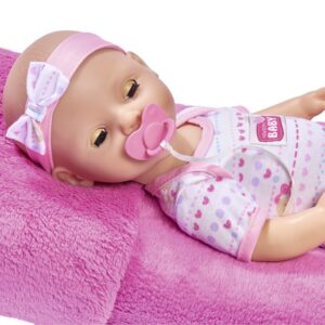 NEW BORN BABY SET BEBELUS ROZ - imagine 5