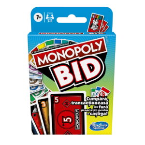 MONOPOLY BID JOCUL DE CARTI - IN LIMBA ROMANA - imagine 5