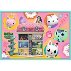 PUZZLE TREFL 10IN1 GABBYS DOLLHOUSE IN UNIVERSUL LUI GABBY - imagine 6