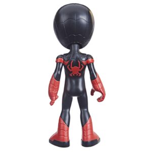 SPIDEY PRIETENII EXTRAORDINARI FIGURINA MILES MORALES SPIDER MAN SUPRADIMENSIONATA 22.8CM - imagine 6