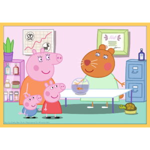 PUZZLE TREFL 10IN1 INTALNESTE-O PE PEPPA PIG - imagine 6