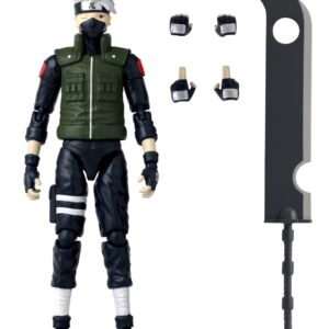 BANDAI FIGURINA  NARUTO SHIPPUDEN HATAKE KAKASHI FOURTH GREAT NINJA WAR   16.5CM - imagine 6