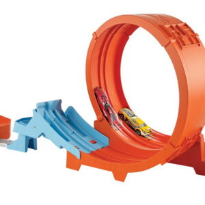 HOT WHEELS CIRCUIT RAPID CU LANSATOR PENTRU CASCADORII SI MASINUTA EXCLUSIVA - imagine 7