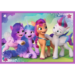 PUZZLE TREFL 10IN1 MY LITTLE PONY -  PONEII STRALUCITORI - imagine 8