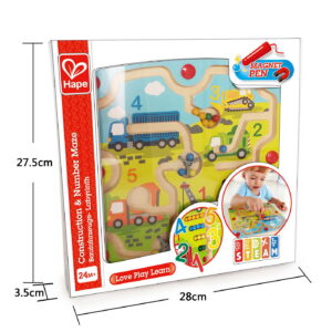 HAPE LABIRINT MAGNETIC CONSTRUCTII SI NUMERE - imagine 8