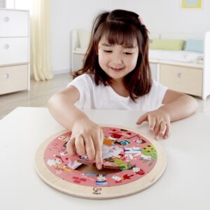HAPE PUZZLE ROTUND CU 2 FETE - imagine 5