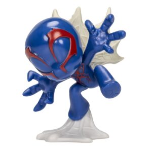 SPIDER MAN MIGHTY VERSE SERIA 1 FIGURINA SPIDER MAN 2099 6CM - imagine 1