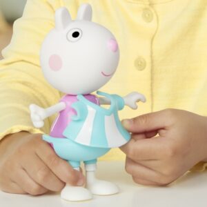 PEPPA PIG SET FIGURINA SI ACCESORII VESTIMENTARE OITA SUZY 15CM - imagine 4