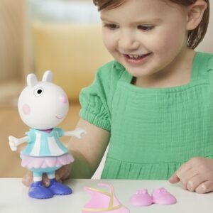 PEPPA PIG SET FIGURINA SI ACCESORII VESTIMENTARE OITA SUZY 15CM - imagine 5