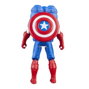 AVANGERS EPIC HERO BATTLE GEAR FIGURINA CAPTAIN AMERICA 10CM - imagine 3